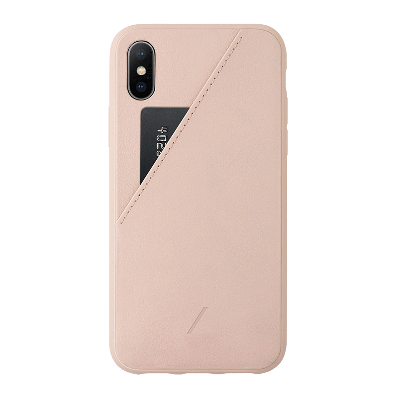 NativeUnion Clic Card-iPhone XS Max Case - Rose product photo