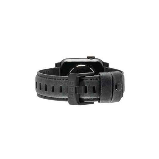 UAG Apple Watch Leather Strap 44" 42" - Black product photo