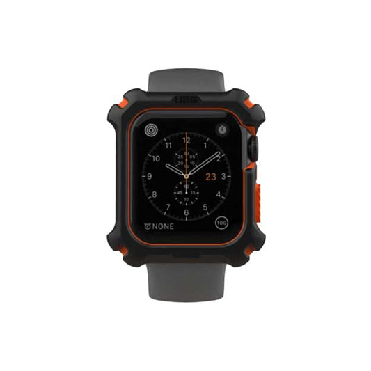 UAG Rugged Case for Apple Watch 44mm-Black Orange