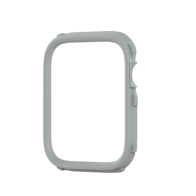 RhinoShield CrashGuard NX Rim for Apple Watch Series 4 & 5 Platinum Gray 42 44mm