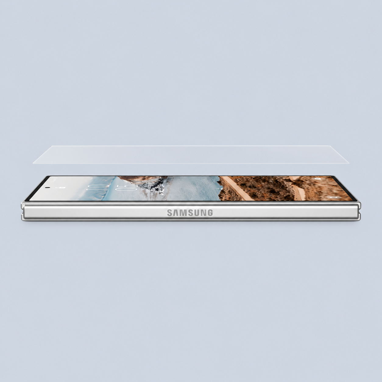 ⁦UAG Glass Shield⁩ لـ ⁦Samsung Galaxy Z Fold8 Ultra - Ultra Clear HD⁩
