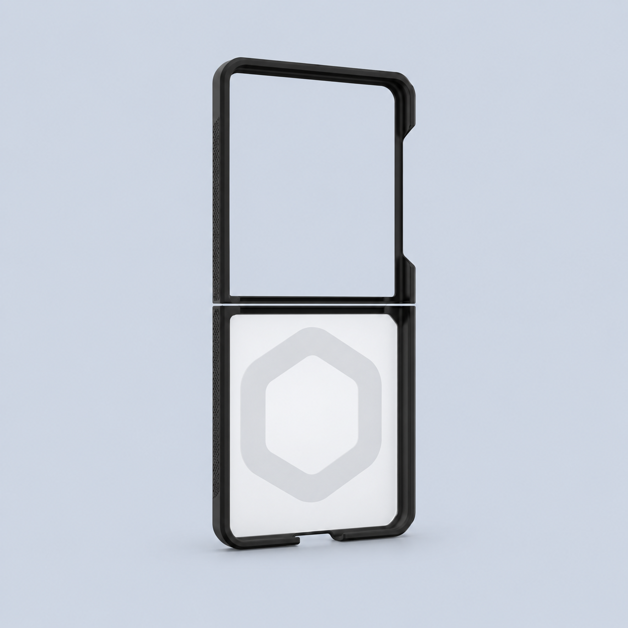 UAG Mouve Case for Samsung Galaxy Z Flip8 Magnetic - Frosted Clear / Black
