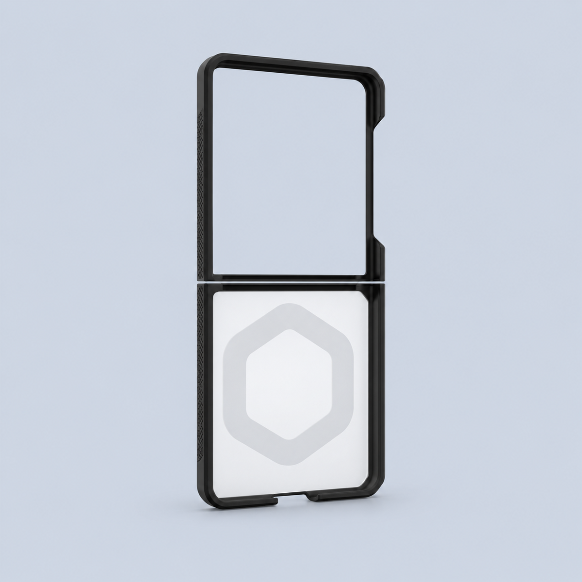 UAG Mouve Case for Samsung Galaxy Z Flip8 Magnetic - Frosted Clear / Black