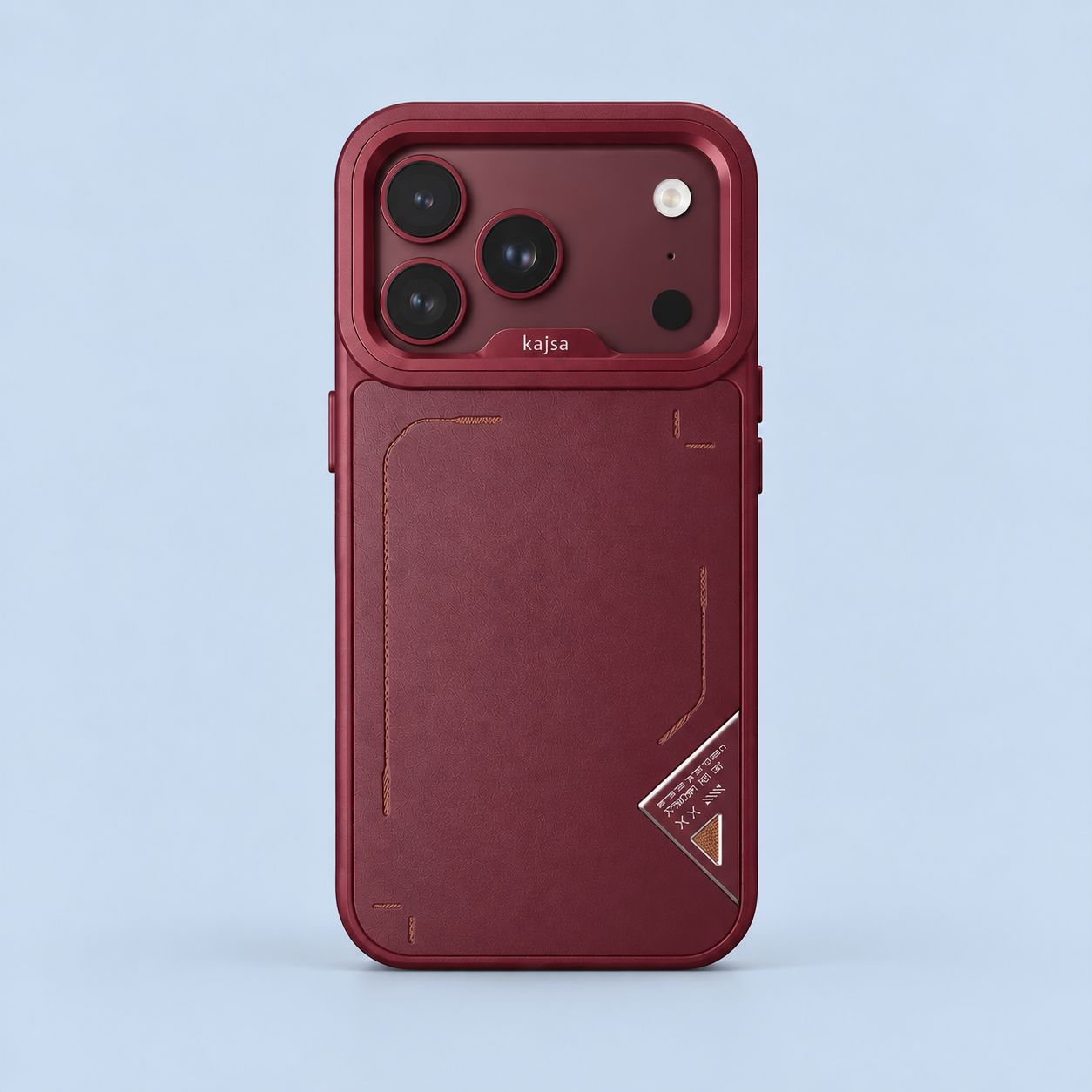 غلاف ⁦iPhone 17 Pro Max⁩ من ⁦Kajsa⁩ باللون الأسود