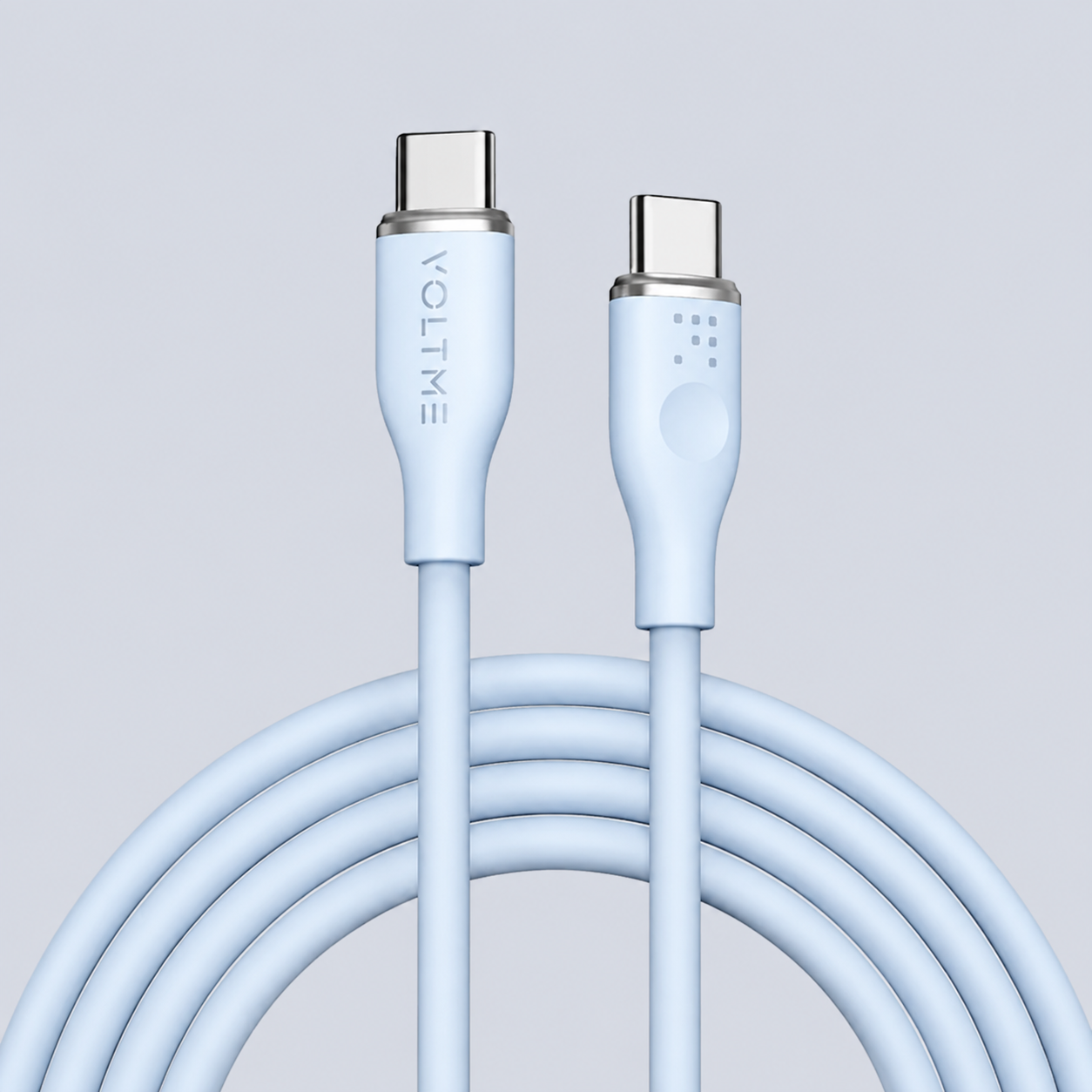 VOLTME USB-C to C Charging Cable 3A/60W 1.8W Blue Data Transfer
