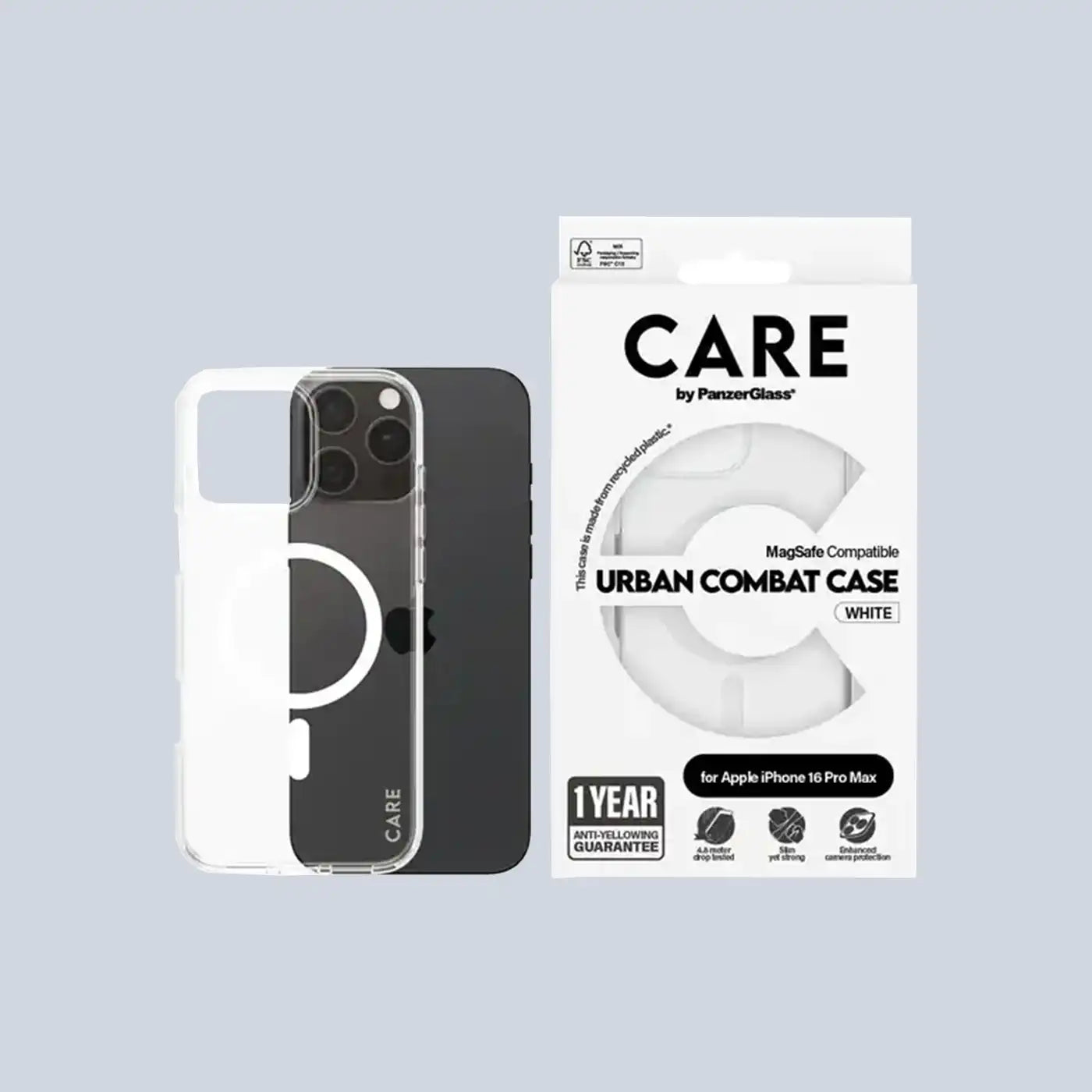 PanzerGlass iPhone 16 Pro Max Care Flagship Case - MagSafe