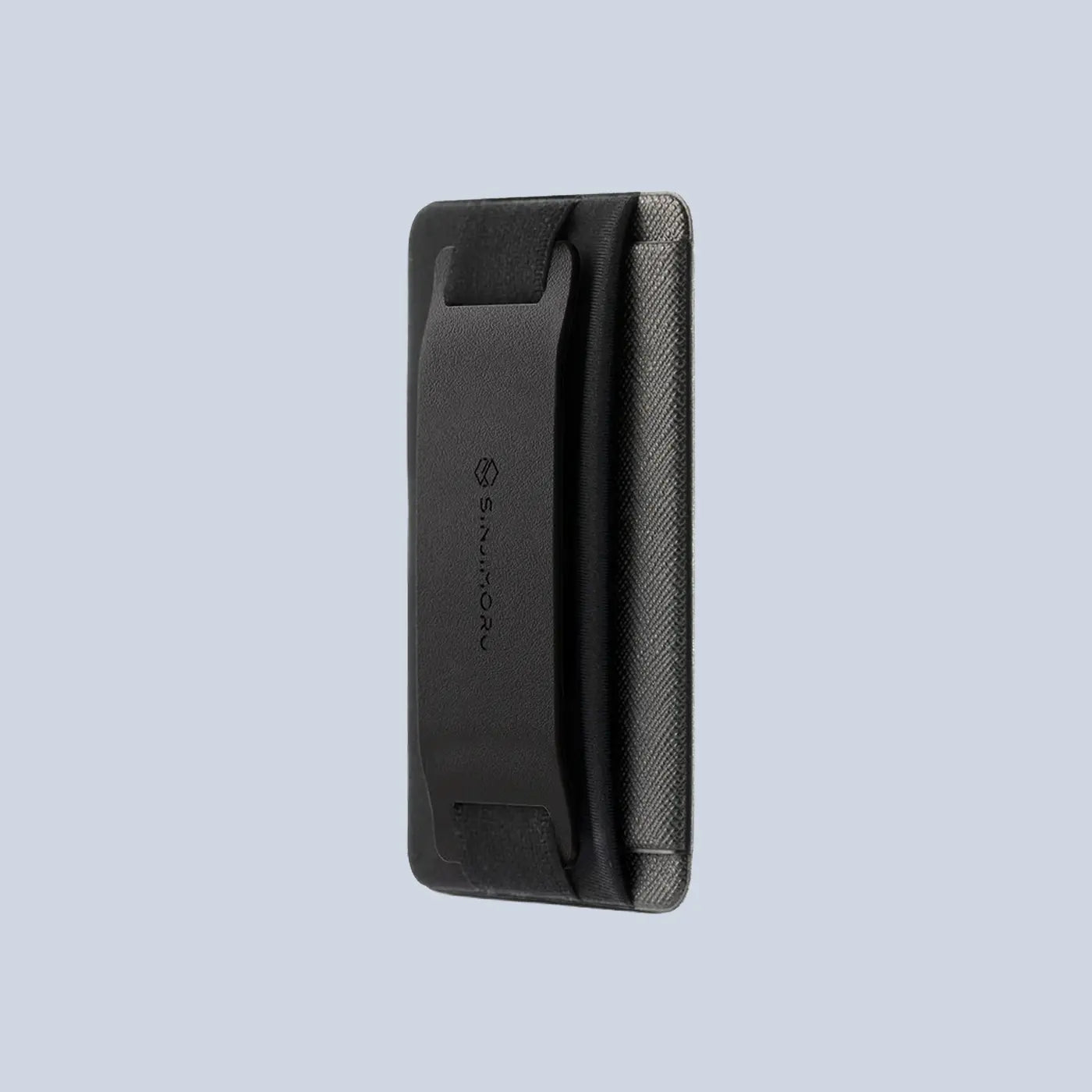 Sinjimoru Sinji Pouch B-Grip Wallet Grip Stand- Black product photo