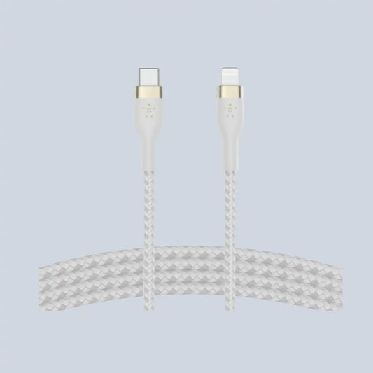 Belkin BoostCharge Pro Flex Braided USB Type C to lighting 1M product photo