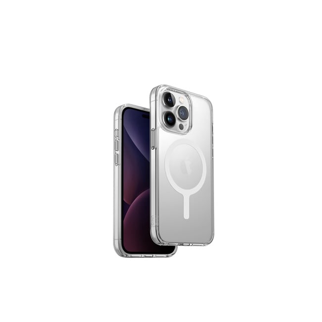 Uniq Hybrid iPhone 15 Pro 6 1" Magclick Charging Lifepro Xtreme - Dove product photo