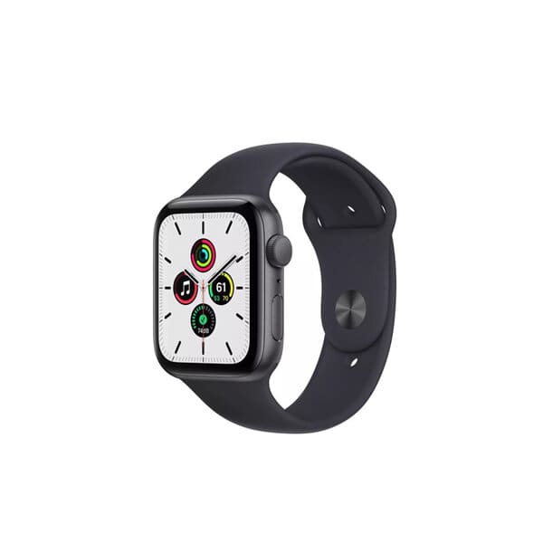 Apple Watch SE 44mm Aluminum Case with Midnight Sport Band product photo