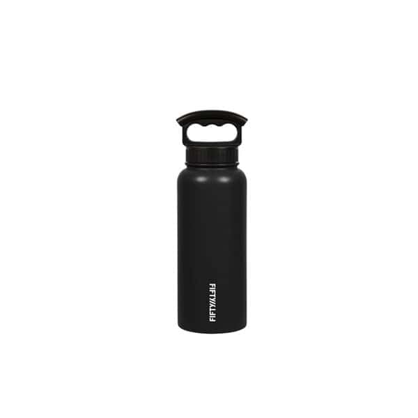 FiftyFifty 34oz Bottle 3 Finger Grip Cap Navy product photo
