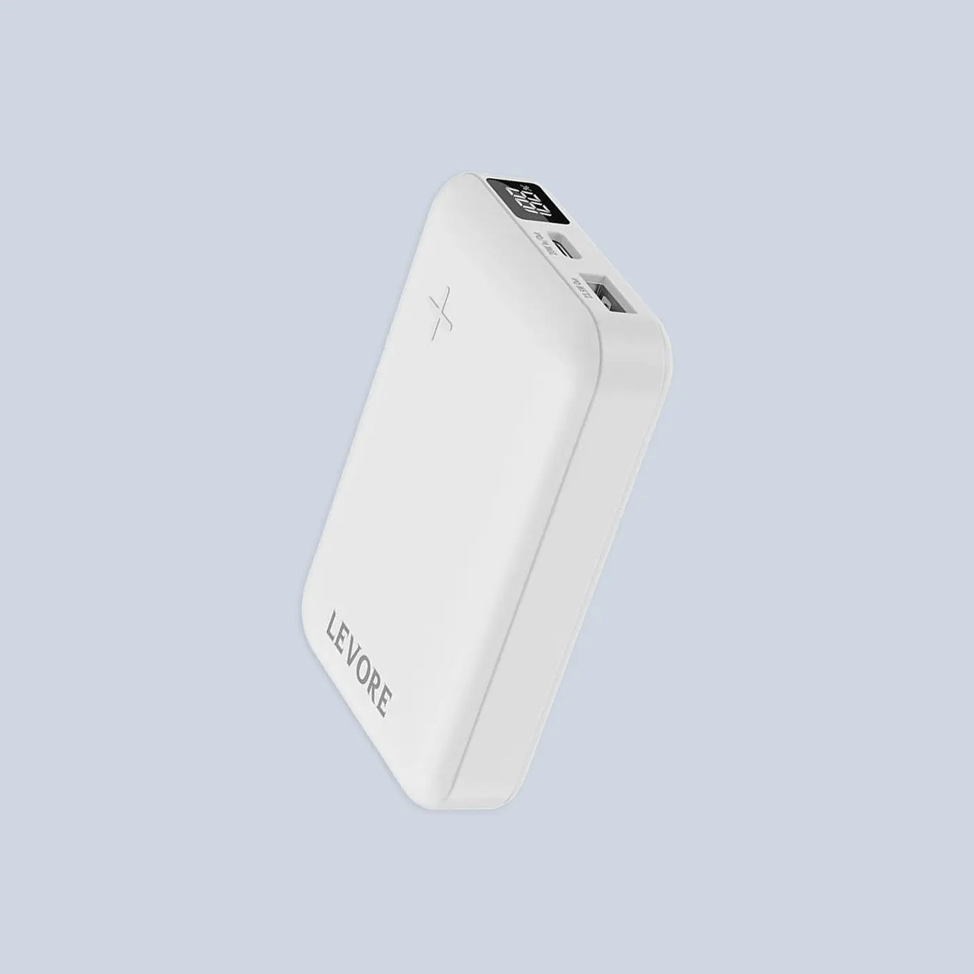 Levore PowerBank 10000mAh PD with 2 USBPorts - White product photo