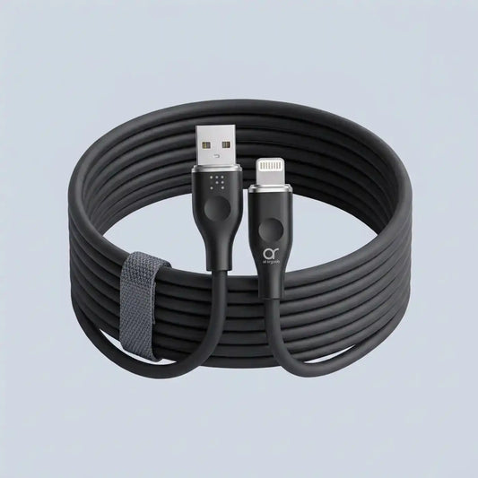 Voltme Powerlink Moss Liquid Silicon Cable USB A to Lightning 3A 1 2M Zinc-Alloy