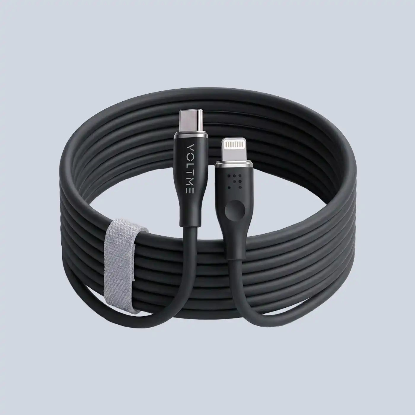 Voltme Powerlink Moss Liquid Silicon Cable Type C to Lightning 3A 1 2M product photo