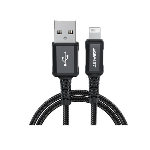 Acefast C4-02 USB-A to Lightning aluminum alloy charging data cable 1 8m