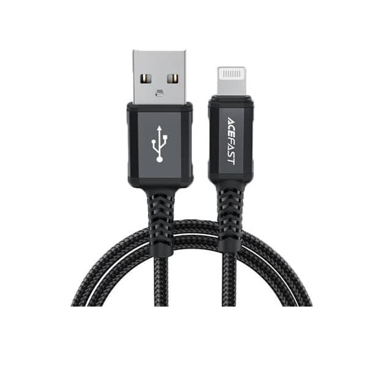 Acefast C4-02 USB-A to Lightning aluminum alloy charging data cable 1 8m