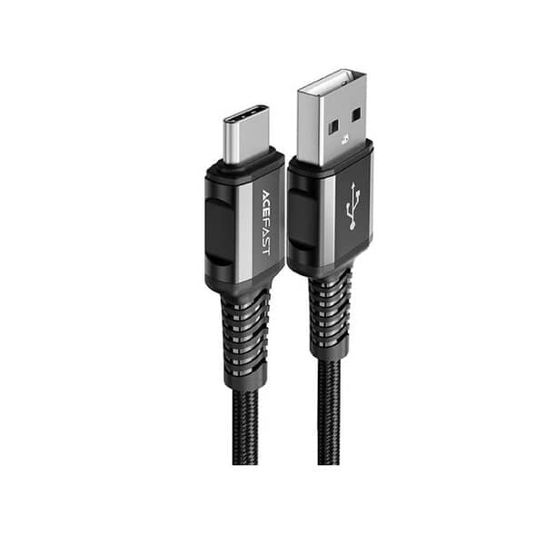 Acefast C1-04 USB-A to USB-C aluminum alloy charging data cable product photo