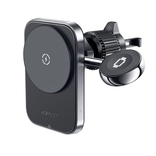 Acefast D18 in-car 2-in-1 magnetic wireless charging holder product photo