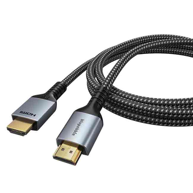 Blupebble 8K Ultra HDMI 2 1 Cable 5M Grey