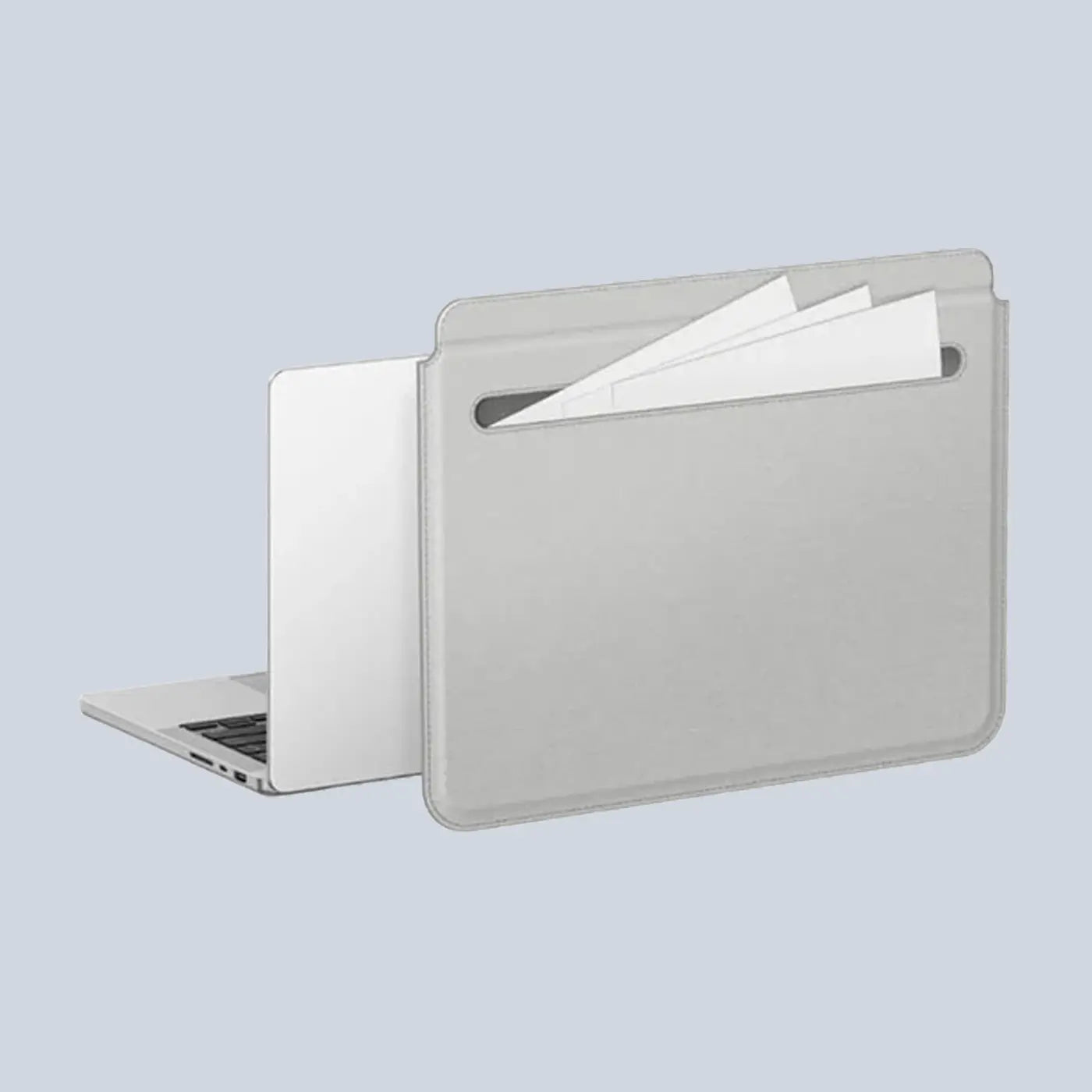 AmazingThing Matte Pro Mag Laptop Sleeve with Pocket 14-Gray product photo
