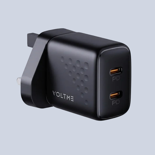 Voltme Revo 20 Duo Lite Wall Charge - Black product photo