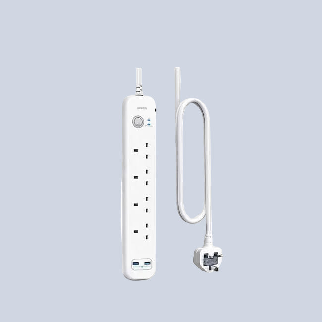 Anker PowerExtend 6-IN-1 USB PowerStrip White charger product photo