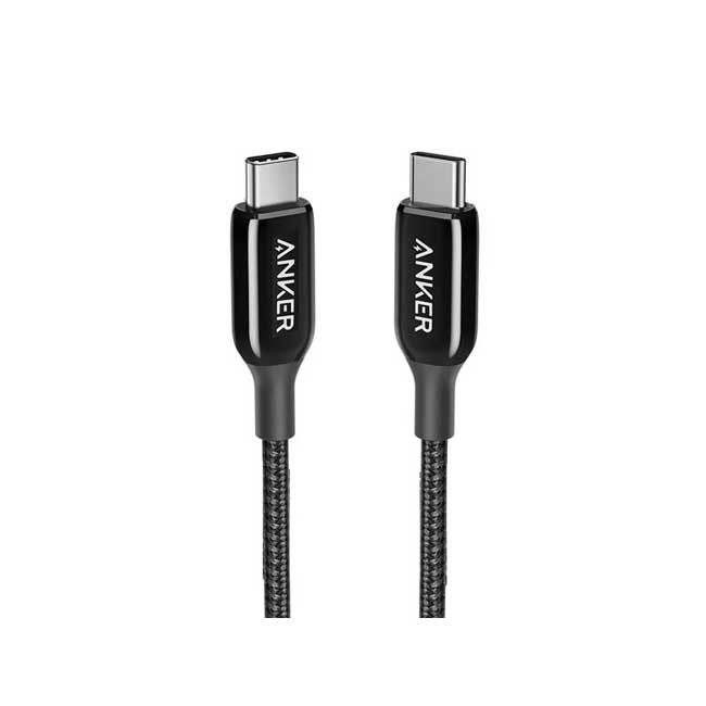 Anker PowerLine + III USB-C to USB-C 0 9m 3ft -Black