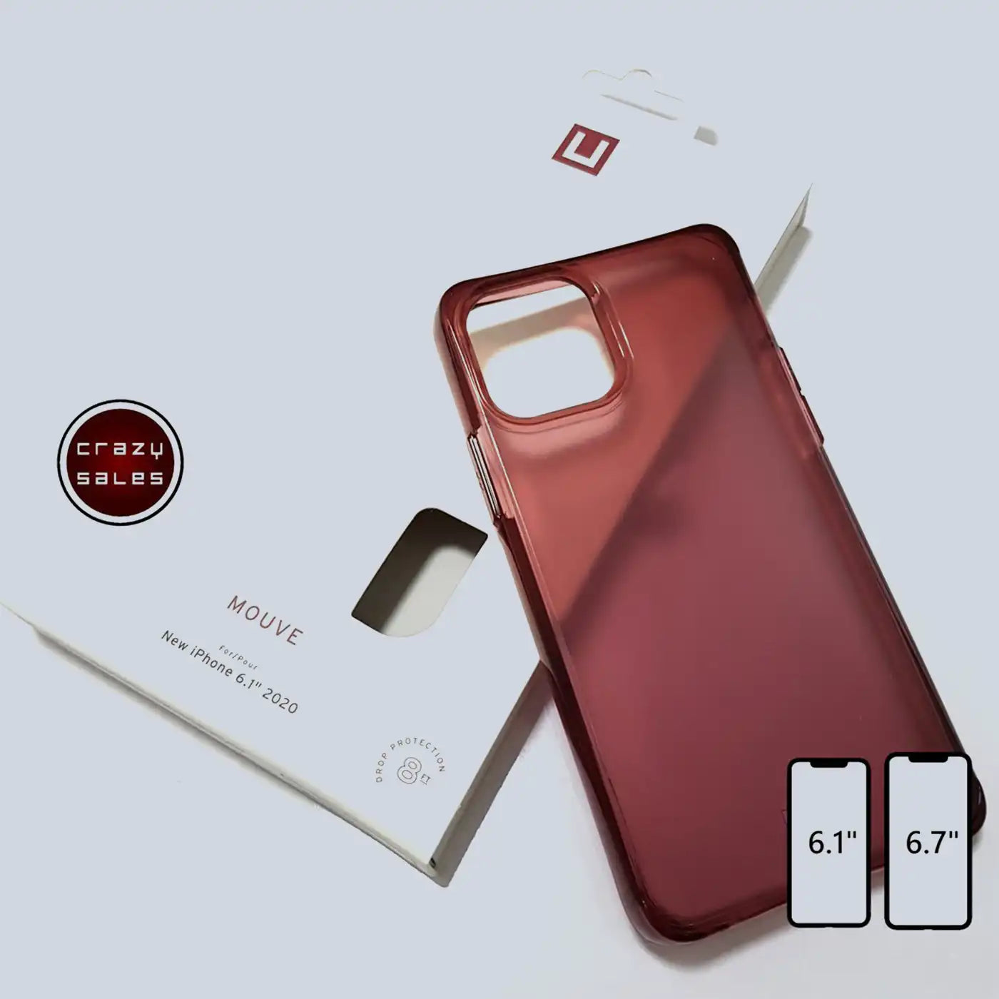 UAG - U Mouve Case for Apple iPhone 12 Pro max- Aubergine