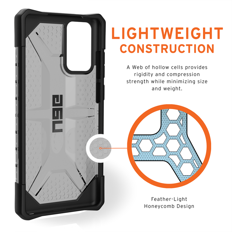 UAG Plasma Series Samsung Galaxy Note 20 Ultra Case - Ash product photo