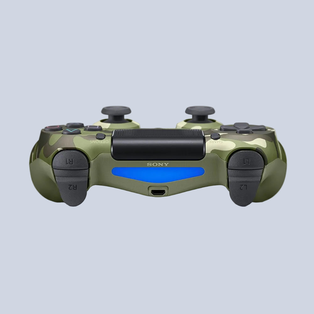 Sony PS4 Controller DualShock 4 Wireless Green Camouflage product photo