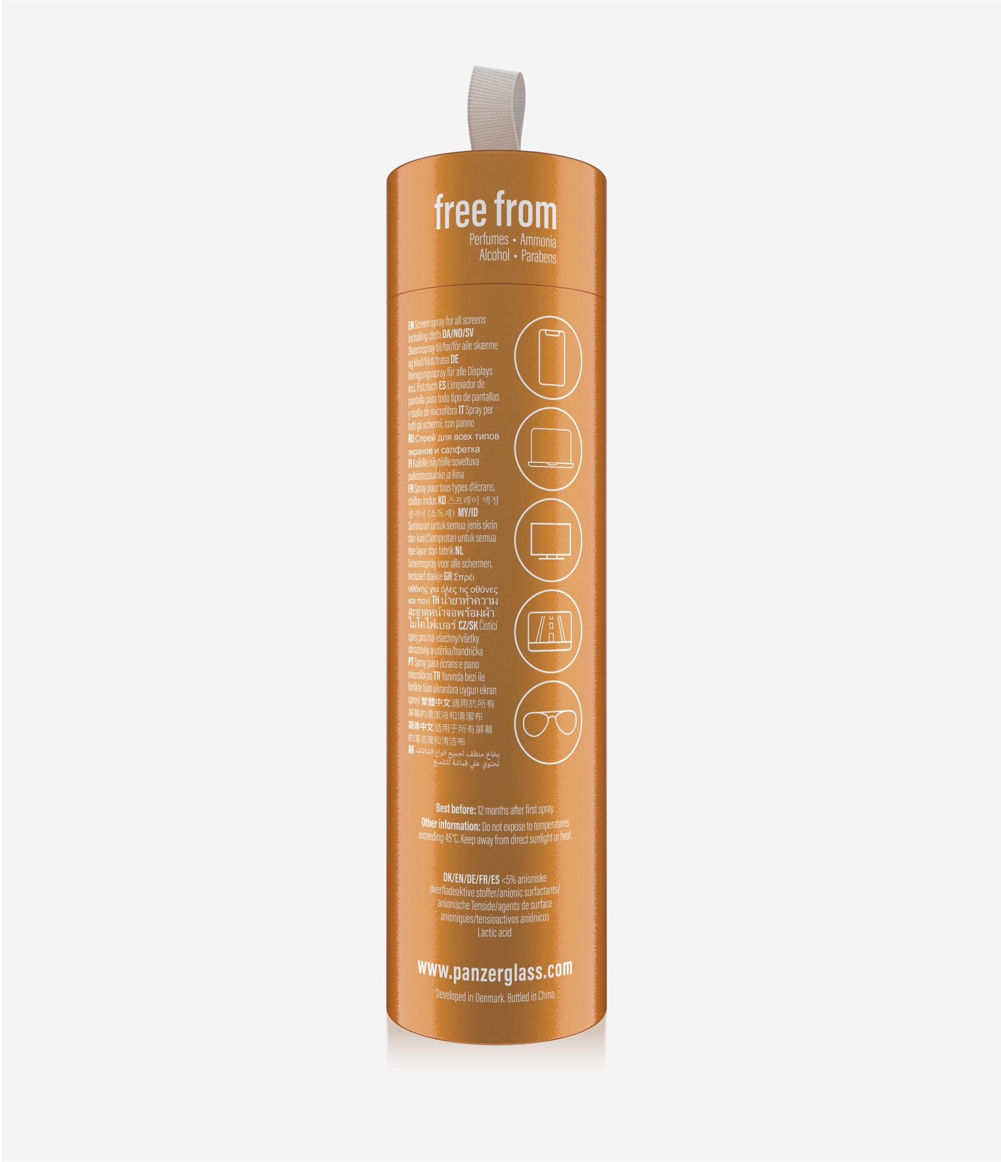PanzerGlass SPRAY Twice A Day 8 ML + 100 ML Bundle product photo