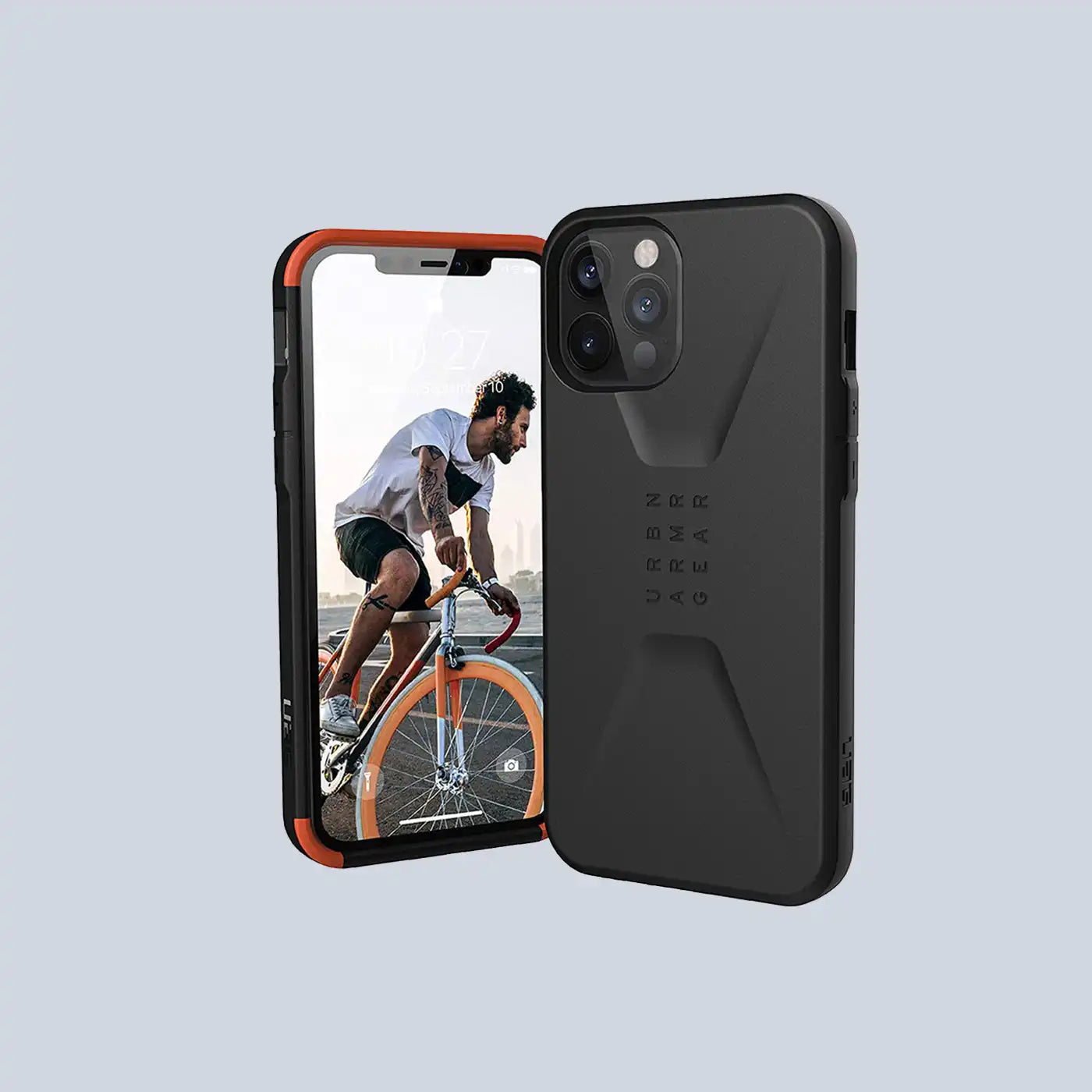 ⁦UAG Civilian⁩ لـ ⁦iPhone 12 Pro Max (⁩أسود)
