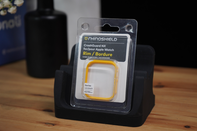 RhinoShield CrashGuard NX Rim for Apple Watch Series 4 & 5 Yellow 42 44mm product photo