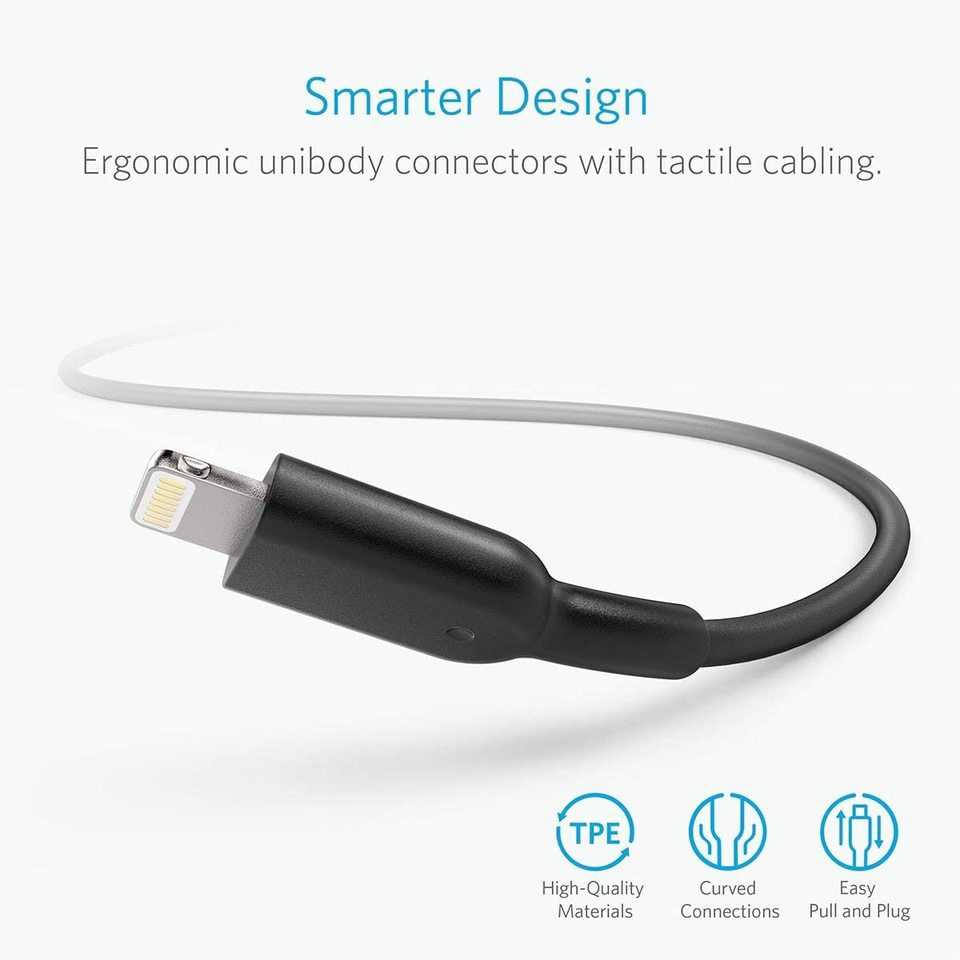 Anker PowerLine II Lightning 1 8 6ft C89 -Black product photo