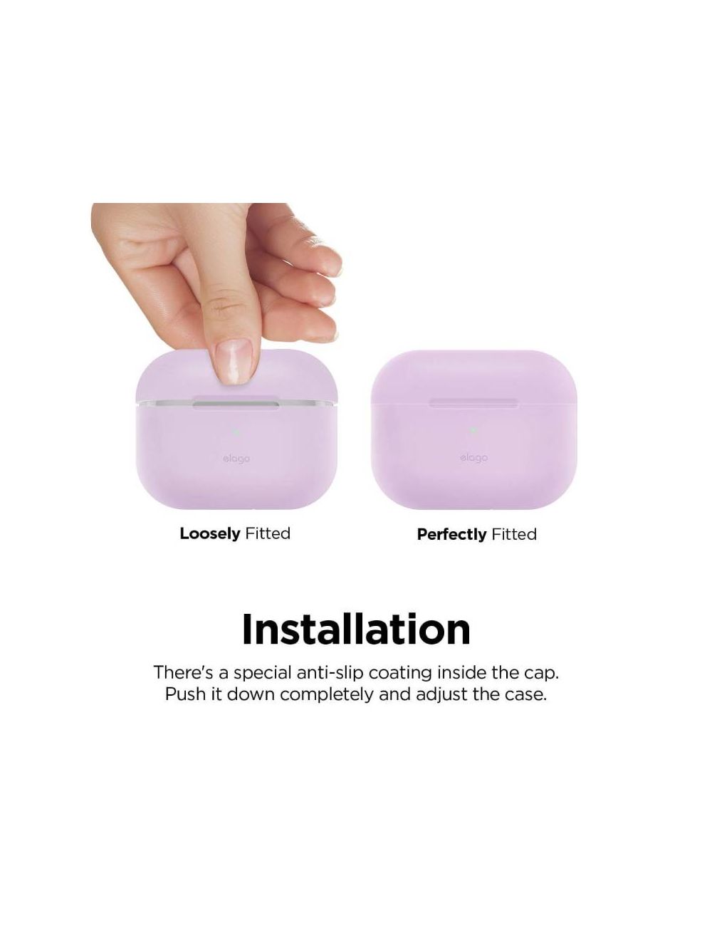 Elago AirPods Pro Slim Case-Lavender additional product image