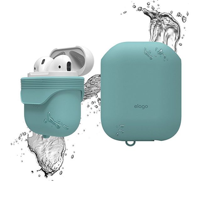 Elago AirPods Waterproof Case - Coral Blue product photo