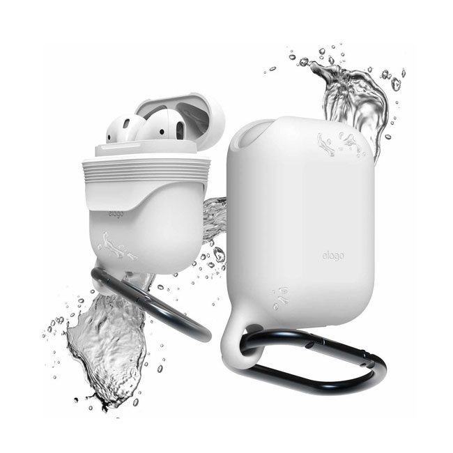 Elago AirPods Waterproof Hang Case - White product photo