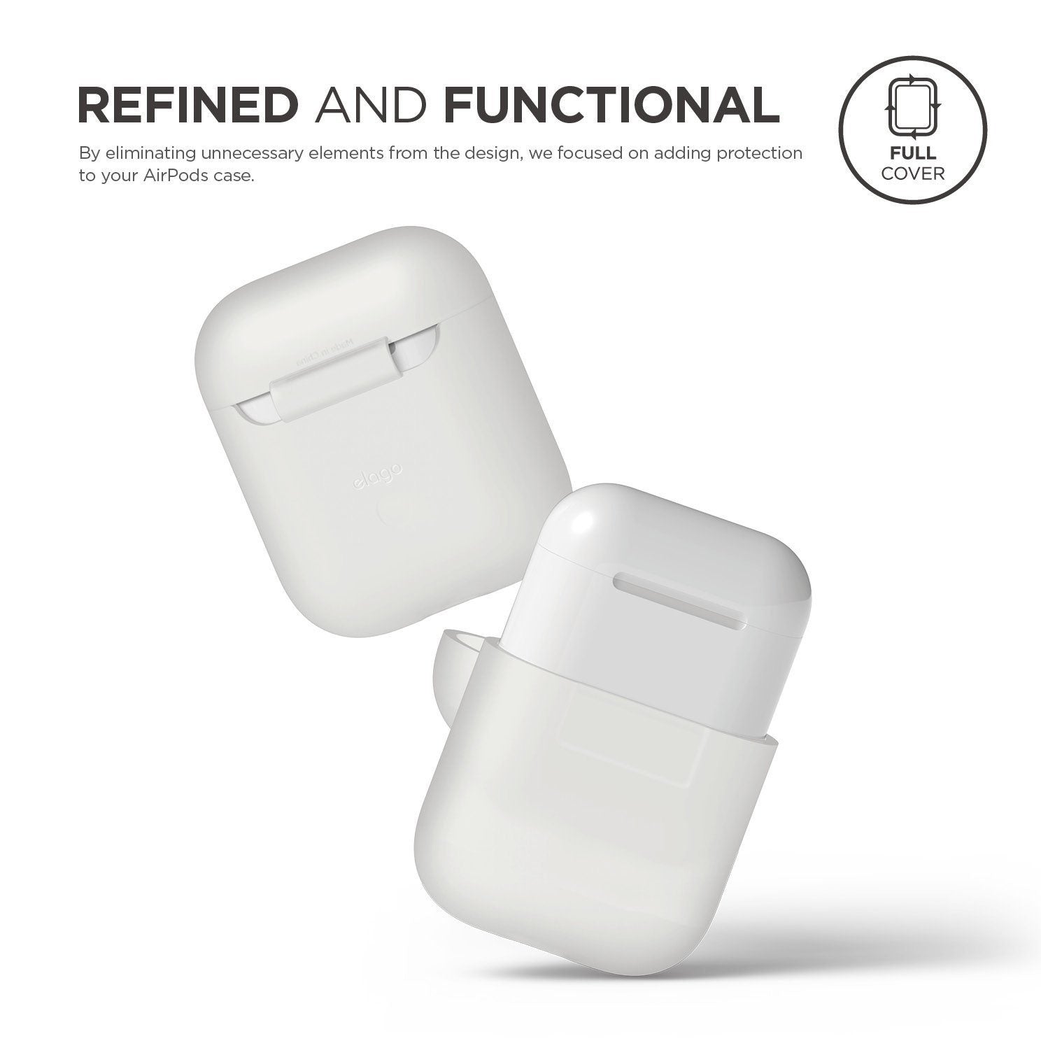 Elago AirPods Silicone Case Nightglow Blue