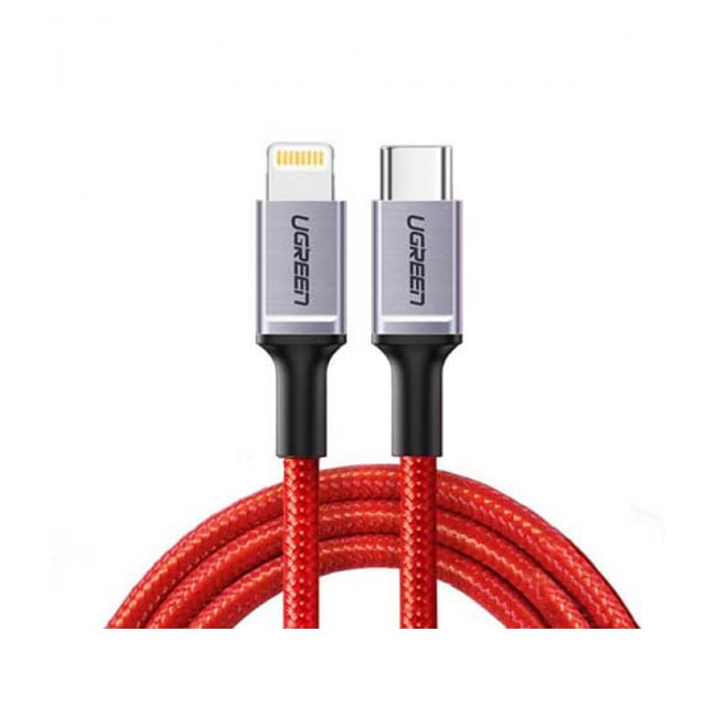 Ugreen USB-C To Lightning Cable 1m - Red product photo