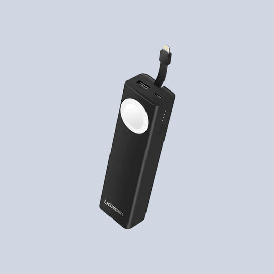 Ugreen Power Bank 10 050MAH W Magnetic Charger for Apple Watch Black product photo