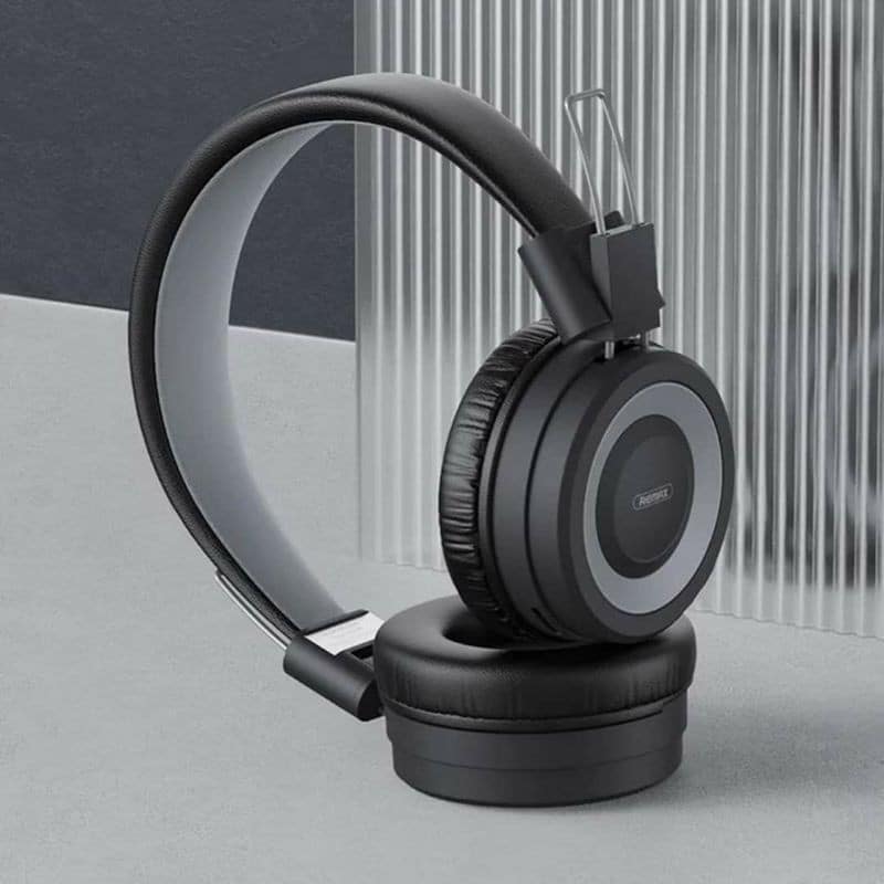 Remax RB-725HB Wireless Bluetooth Headset Grey Micro SD
