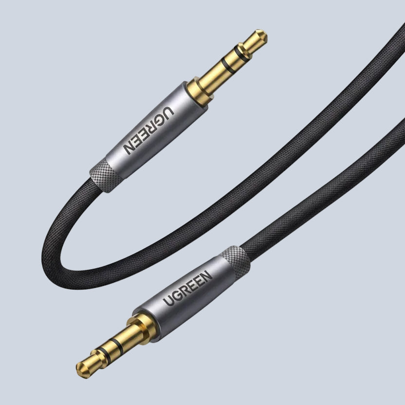Ugreen 3 5mm Aux Audio Cable Silver 1 5 Meter product photo