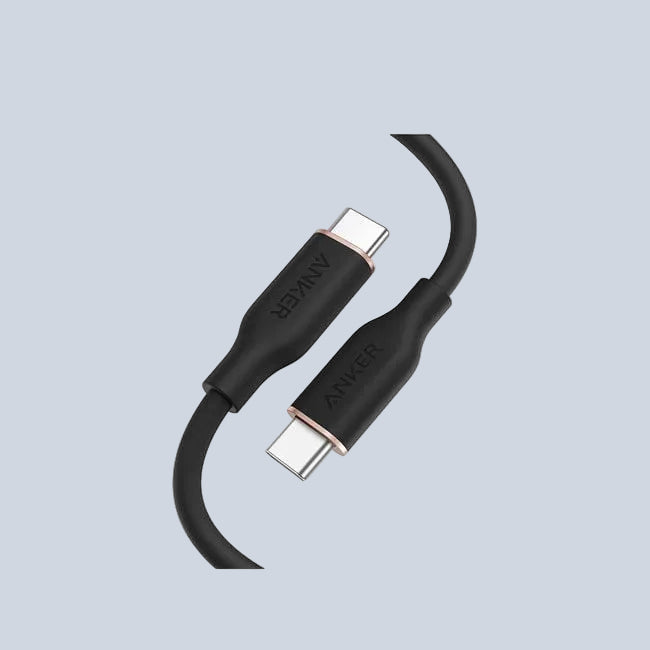 Anker PowerLine III Flow USB-C to USB-C 100W 1 8m 6ft -Black product photo