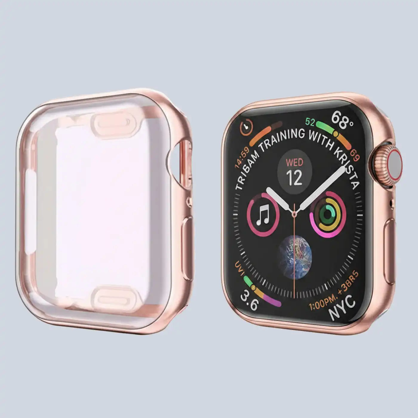 حماية شاشة ⁦Viva Madrid Fino⁩ لـ ⁦Apple Watch 42/44mm -⁩ وردي