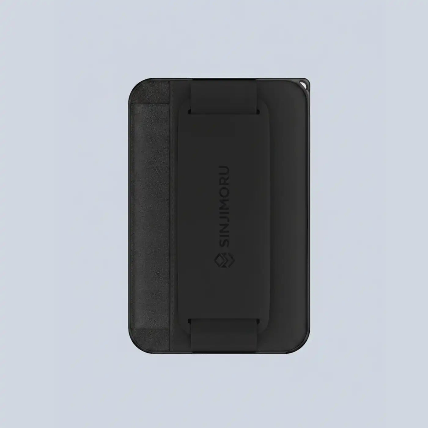 Sinjimoru M-Grip 3 in 1 Magsafe Wallet, Grip & Stand  - Black