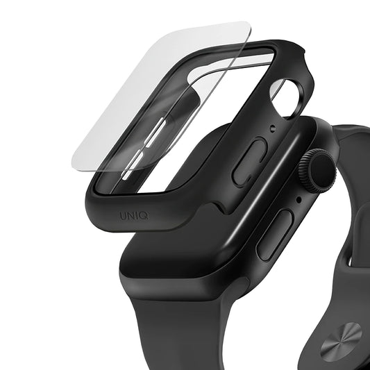 Uniq Nautic Apple Watch Series 6 Screen Protector 40mm - Black