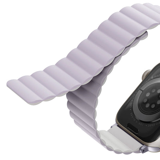 Uniq Apple Watch Series 1-7-SE Revix Magnetic Silicone Strap 38-41mm- Lilac product photo