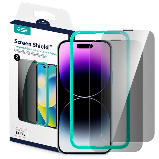 ESR iPhone 14 Plus Privacy Screen Protector- 2Pack