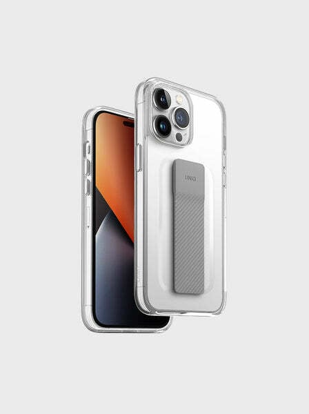Uniq Hybrid iPhone 6 7 Pro Max 2022 Heldro Mount Series - Lucent Clear product photo