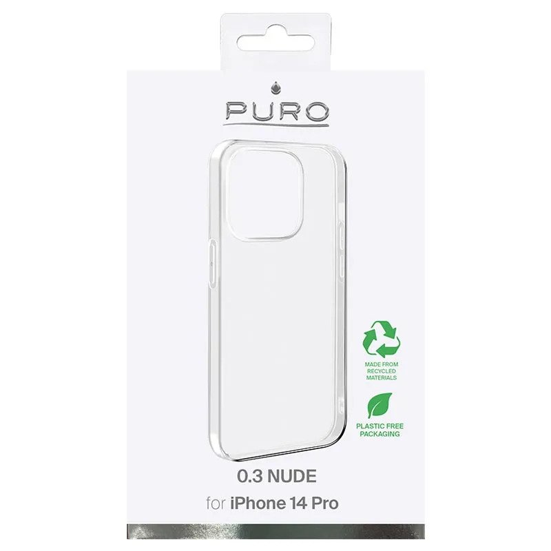 Puro 0 3 Nude iPhone 14 Plus TPU Case - Clear additional product image